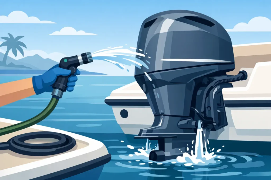 How to Flush Yamaha Outboard Motor Right
