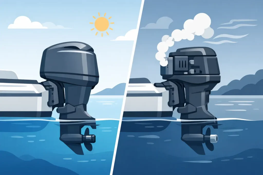 4 Stroke vs 2 Stroke Outboard Guide